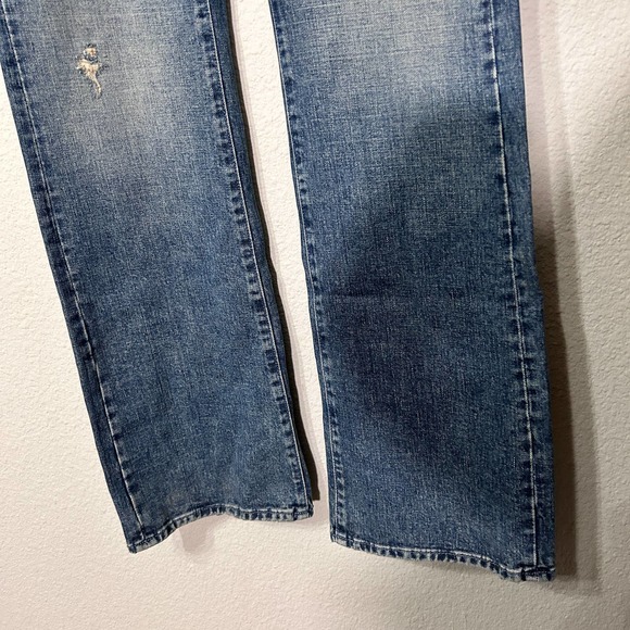 7 For All Mankind Maribel Original Bootcut Beaded floral Size 28 NWT $278 - Picture 9 of 10